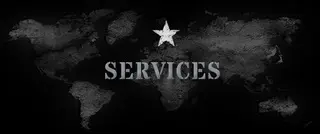 A star with the word services written in it.